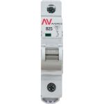 Автоматический выключатель EKF AVERES AV-6, 1P, 25A, B, 6kA, SQ mcb6-1-25B-av (артикул 16040499) – фото 1