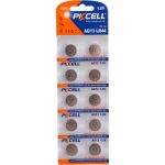 Щелочной/алкалиновый элемент питания PKCELL тип - LR44AG13 10 шт в блистере AG13-10B (артикул 19561896) – фото 1