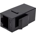 Проходной неэкранированный адаптер формата Keystone Cabeus RJ45-RJ45 (8p8c), категория 5е, CA-KJ-8p8c-C5e (артикул 26008301) – фото 1