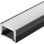 Профиль Arlight SL-SLIM20-H13-2000 BLACK 0 37112 (артикул 25141845) – фото 1