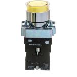 Кнопка управления IEK LAY5-BW3561 с подсветкой, желтый, 1з, ИЭК BBT50-BW-K05 (артикул 15163453) – фото 1