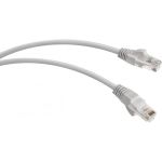 Патч-корд WRline WR-PC-RJ45-UTP-5E-5-GY U/UTP, категория 5е, 2xRJ45, неэкранированный, серый, LSZH, 5м 520159 (артикул 26746922) – фото 1