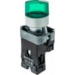 Переключатель MEYERTEC с LED подсветкой, 24V AC/ DC, зеленый MTB2-BK2361 арт. 00000079364 (артикул 22641855) – фото 1