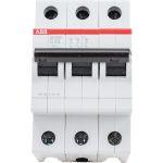 Автоматический трехполюсный выключатель ABB c 25а 6ка sh203 2CDS213001R0254 (артикул 26752940) – фото 1