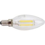 Светодиодная филаментная лампа Osram LS CLB40 4W/865 230V FILCL E14 10x1 4058075687943 (артикул 22521693) – фото 1