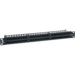 Патч-панель Cabeus высокой плотности, 1U, 48 портов RJ-45, категория 6, PLHD-48-Cat.6-Dual IDC-1U (артикул 17196721) – фото 1