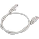 Коммутационный шнур Neomax UTP 0.5м, гибкий, cat.5е, серый , многожильный NM13001-005 (артикул 20228104) – фото 1