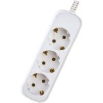 Колодка ЭРА KX-3e 3 розетки, с зазeмлением Б0028338 (артикул 15881751) – фото 1