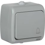 Кнопочный выключатель IEK ВС-20-1-3-A, открытой установки, 10А, IP54, AQUATIC EVA14-K03-10-54 (артикул 16302221) – фото 1