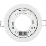 Встраиваемый светильник IEK Lighting 4114 под лампу gx53 белый (10шт/упак) LUVB0-GX53-1-K01-10 (артикул 27057758) – фото 1