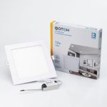 Светодиодный встраиваемый светильник ФОТОН квадратный CLI-12W2700K-S 24718 (артикул 21380230) – фото 1