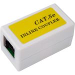 Проходной адаптер Cabeus (coupler), RJ-45(8P8C), категория 5e CA-8P8C-C5e-WH (артикул 26009303) – фото 1