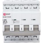 Выключатель нагрузки EKF 4P 25А ВН-63N PROxima S63425 (артикул 24953523) – фото 1