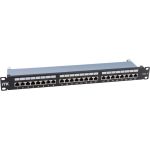 Патч-панель IEK ITK 1U кат.6 STP, 24 порта Dual, с кабельным органайзером PP24-1UC6S-D05 (артикул 19638210) – фото 1