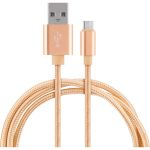 Кабель ENERGY ET-28 USB/Type-C, золотой (12339) 104100 (артикул 24385011) – фото 1