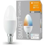 Умная WiFi лампа LEDVANCE SMART+ WiFi Candle Tunable White 40 5 W/2700…6500K E14 4058075485556 (артикул 21285466) – фото 1