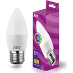 Светодиодная лампа REV C37 Е27 9W, 2700K, 32412 6 (артикул 15852544) – фото 1