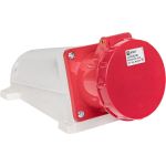 Кабельная розетка EKF 63А 3Р+Е IP44 на пов 380В 134 ps-134-63-380 (артикул 15223913) – фото 1