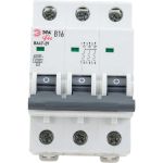 Автоматический выключатель ЭРА PRO NO902197 ВА47-29 3Р, 16А, 4,5кА, кривая В Б0048787 (артикул 19467768) – фото 1