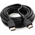 Кабель HDMI Cablexpert 7.5м v2.0 19M/19M серия Light черный позолоченные разъемы экран пакет, CC-HDMI4L-7.5M (артикул 19968802) – фото 1