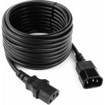 Кабель питания Cablexpert системный блок-монитор 5м C13-C14 VDE 10А черный PC-189-VDE-5M (артикул 19561278) – фото 1