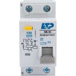 Дифференциальный автомат ETP 1P+N 32А тип A 30 мА 6 кА 19056 (артикул 25175403) – фото 1