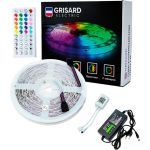 Светодиодная лента Grisard Electric 20 метров rgb led многоцветная с пультом GRE-002-0124 (артикул 27182664) – фото 1
