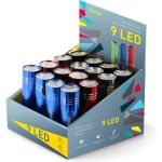 Светодиодный алюминиевый фонарь Smartbuy 9 LED SBF-103-B (артикул 16052209) – фото 1