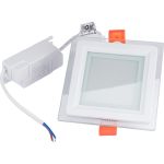 Встраиваемый спот POWERLIGHT LED 7W, квадрат, белый 6029 WH-K (артикул 17545974) – фото 1