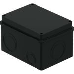 Распределительная коробка Экопласт BJB/JBS150 без сальников о/п 150x110x110 IP56 цвет чёрный 44061BL-1 (артикул 23436027) – фото 1