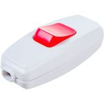 Переключатель-бра MONO ELECTRIC с красной кнопкой, в упаковке 170-010001-800 (артикул 16460617) – фото 1