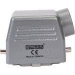 Вилка Emas 6 полюсов, 16А боковой ввод EBM06FU10 (артикул 16293804) – фото 1