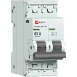 Выключатель нагрузки EKF 2P 63А ВН-63N PROxima S63263 (артикул 24954057) – фото 1