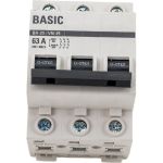 Выключатель нагрузки EKF 3P ВН-29 Basic 63А SQSL29-3-63-bas (артикул 16126473) – фото 1