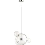 Подвес ODEON LIGHT, стекло LED 12W BUBBLES 4802/12LA (артикул 17698250) – фото 1