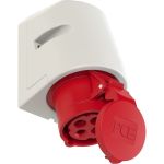 Настенная розетка PCE 16А 400V 3P+E IP44 114-6 (артикул 16040295) – фото 1