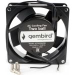 Вентилятор Gembird 92x92x25, AC, 220, подшипник, 2 pin, провод 30 см, AC9225B22H (артикул 23709321) – фото 1