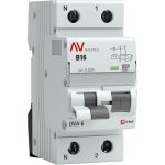 Дифференциальный автомат EKF DVA-6, 1P+N, 16А, 30мА, 6кА, AVERES, SQ rcbo6-1pn-16B-30-a-av (артикул 16209511) – фото 1