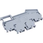 Клеммная самозажимная двойная колодка EKF JXB-ST-4 32А серая 40 шт PROxima plc-jxb-st-4-4-2 (артикул 16040723) – фото 1