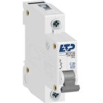 Автоматический выключатель ETP 1P 20А тип C 4,5 кА ЕТР 11119 (артикул 25174971) – фото 1