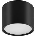 Накладной светильник truEnergy gx53 d82xh60мм ip20 черный/алюминий 21003 (артикул 24458703) – фото 1