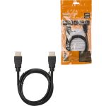 Кабель TDM ""АВК 1"" HDMI - HDMI, v2.0, позолоченные контакты, 1 метр, SQ4040-0001 (артикул 25680231) – фото 1