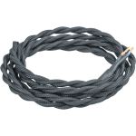 Провод Navigator NC-BT01-150-2x0.75 1.5м черный 61731 (артикул 16288590) – фото 1