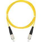Соединительный волоконно-оптический шнур NIKOMAX желтый, 3м NMF-PC1S2C2-FCU-FCU-003 (артикул 15893146) – фото 1