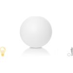 Уличный светильник Jellymoon шар 20 см с белым свечением RUS JM 20 CMW (артикул 22609731) – фото 1