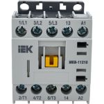 Миниконтактор IEK МКИ-11210 12А 230В/АС3 1НО KMM11-012-230-10 (артикул 16302267) – фото 1