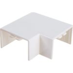 Поворот EKF 90 градусов Plast PROxima, белый, 4 шт abw-25-16x4 (артикул 16366738) – фото 1