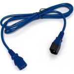 Кабель питания Hyperline монитор-компьютер IEC 320 C13 - IEC 320 C14 3x0.75, 10A, прямая вилка, 1м, цвет синий ПВС-АП-3x0,75-250-C13C14-10-1,0 ГОСТ 30851.1-2002 МЭК 60320-1:1994 281850 (артикул 23655267) – фото 1