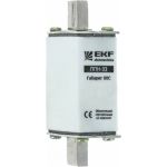 Плавкая вставка EKF ППН-33 100/80А габарит 00С EKF fus-33/100/80 (артикул 15222461) – фото 1