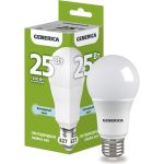 Светодиодная лампа GENERICA A65 груша 25Вт 230В 6500К E27 LL-A65-25-230-65-E27-G (артикул 25128105) – фото 1